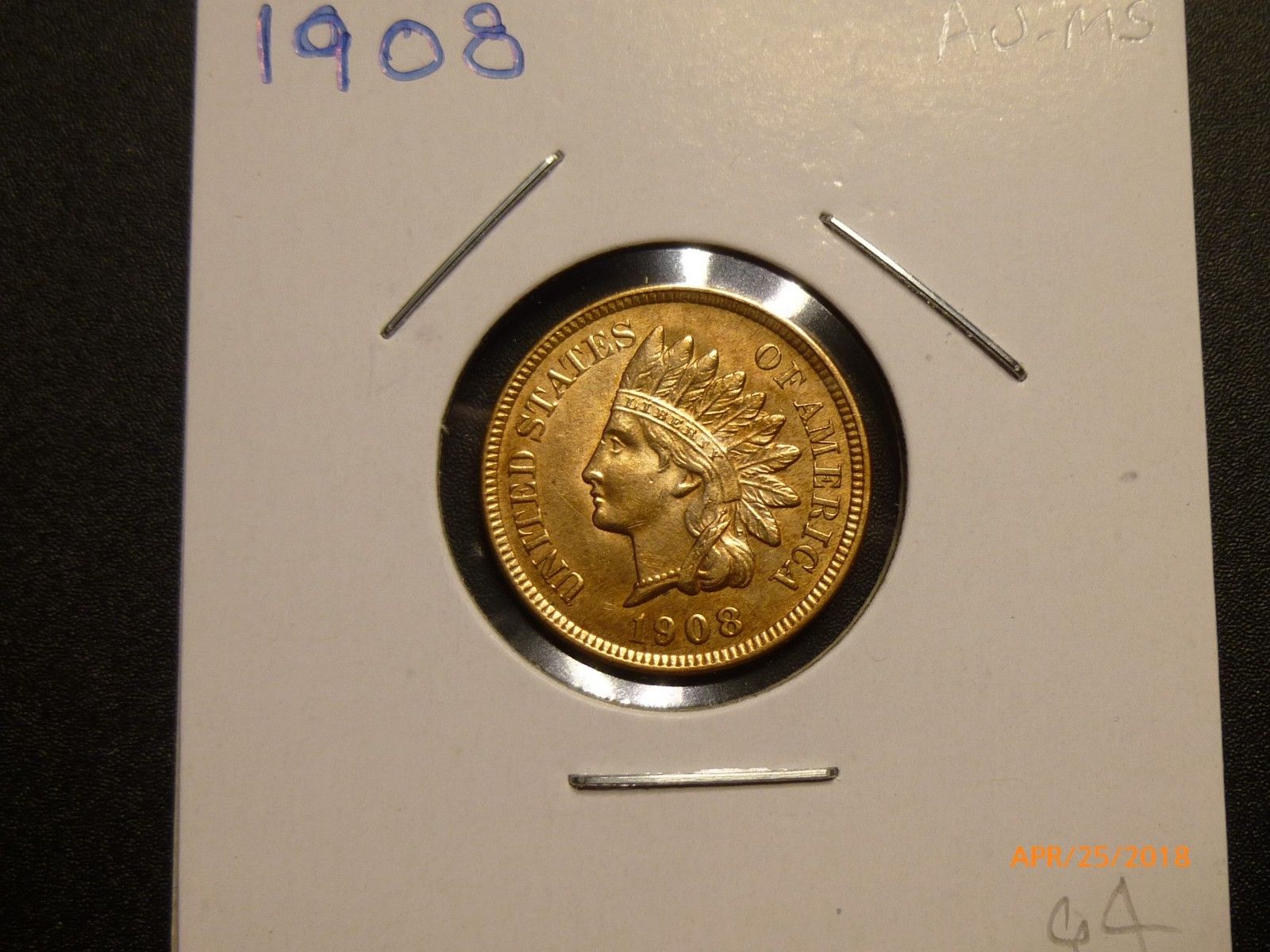1908-Indian-Head-Cent-#3